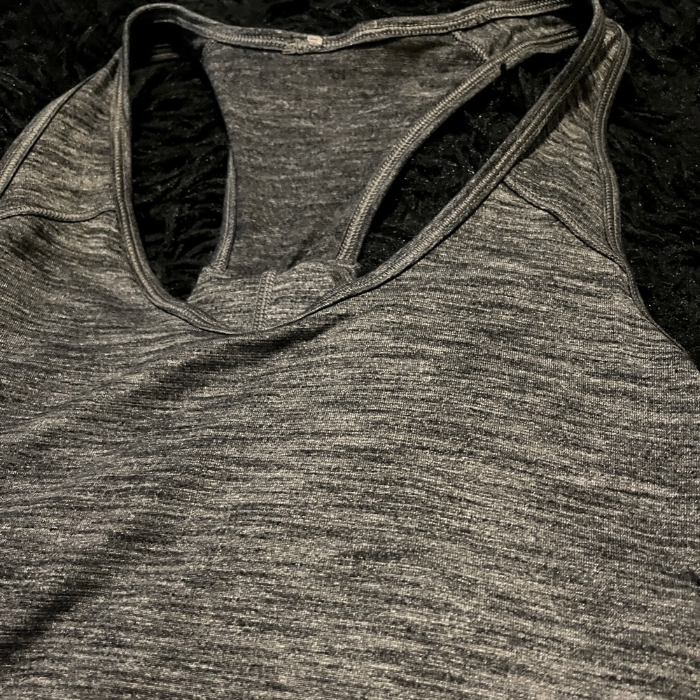 Lululemon Heather Grey Loose Tank Top Size 6
